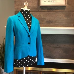 Calvin Klein Turquoise Suit Jacket